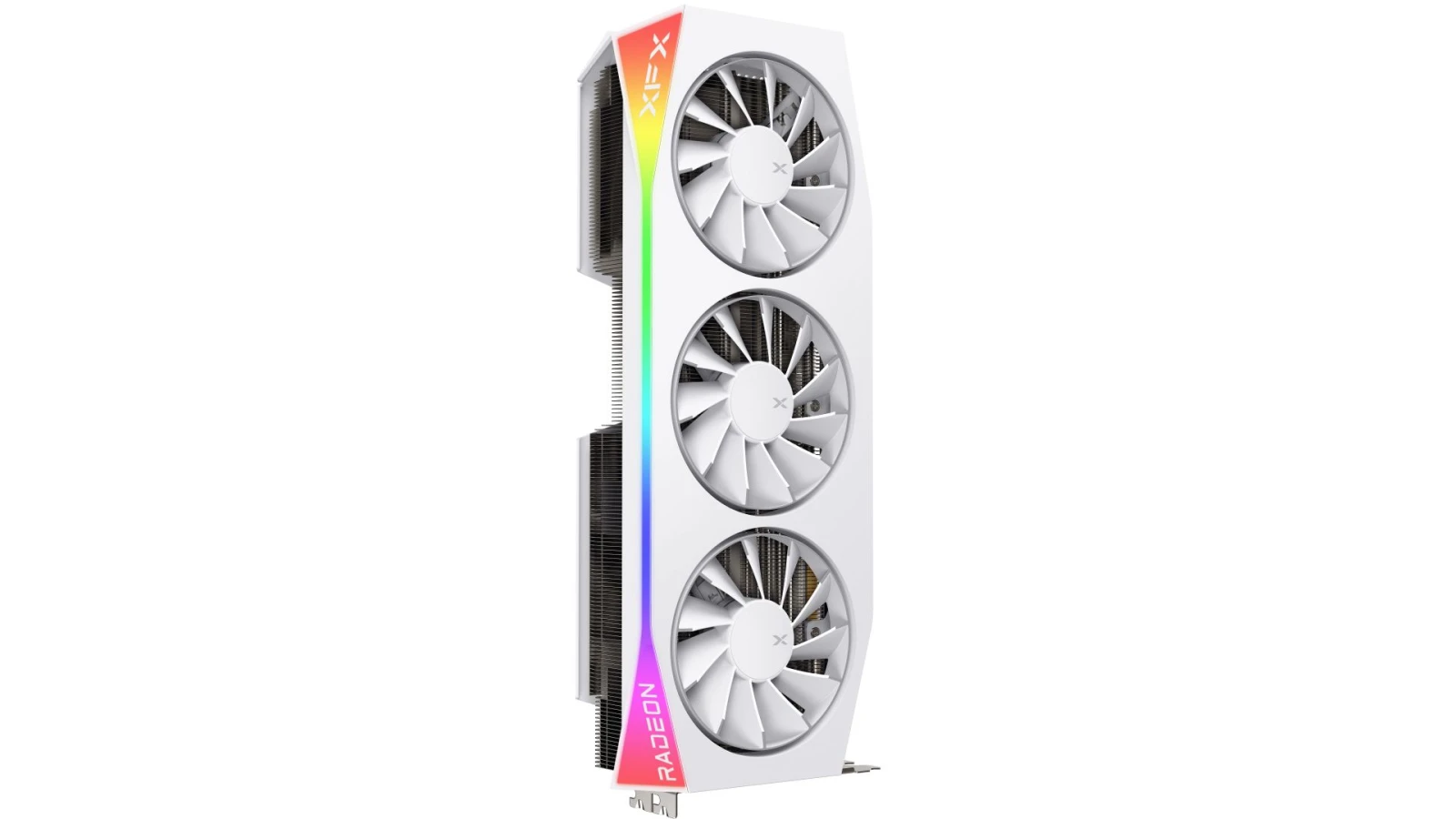 XFX Mercury AMD Radeon RX 9070XT OC White Magnetic Air Edition with RGB 16GB GDDR6